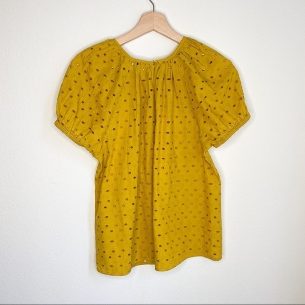 Universal Thread round neck eyelet blouse - image 5